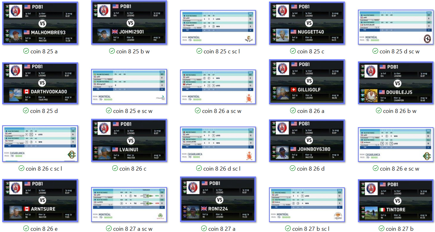 MATCHUPS & SCORECARDS JAN  through  NOV 2021 Nb_6610