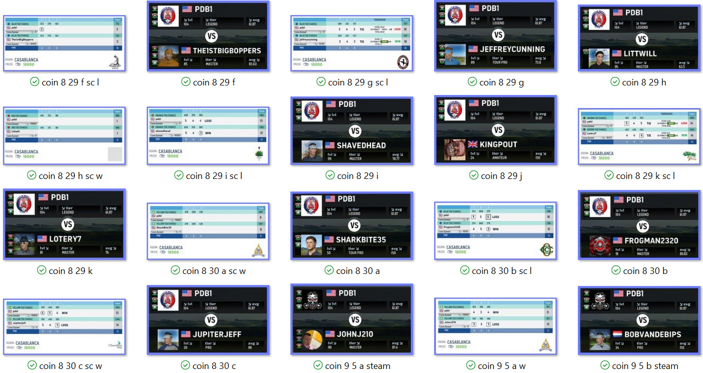 MATCHUPS & SCORECARDS JAN  through  NOV 2021 Nb_6910