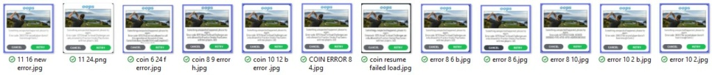 COIN GAME ERRORS Oops_b10