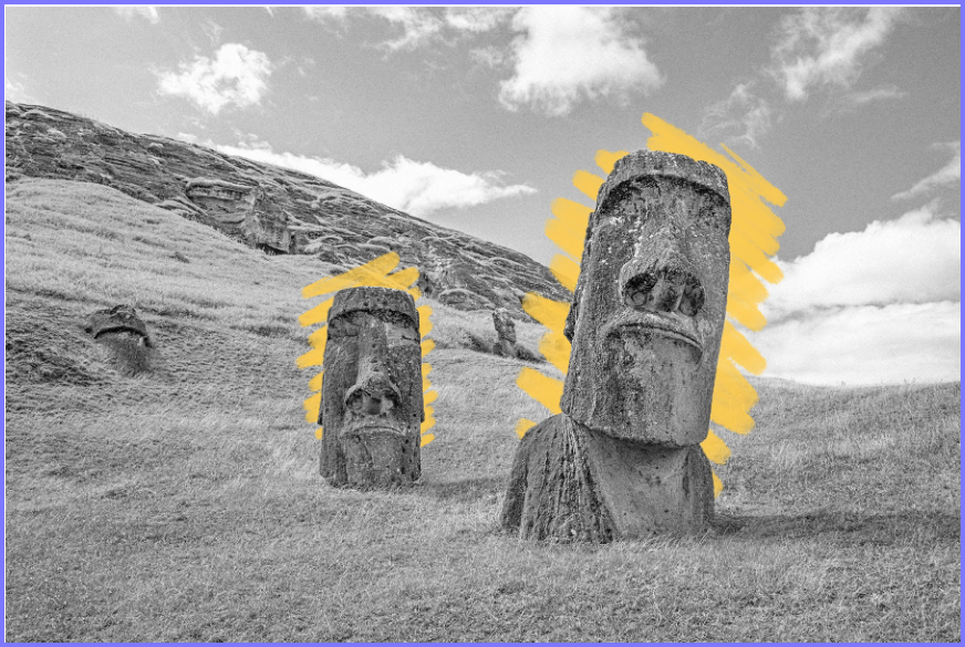 HISTORY FACTS * There's more to the Easter Island "heads" than you realize * Scree282