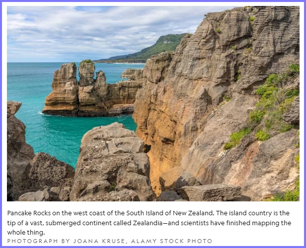 NAT GEO * The lost continent of Zealandia has been mapped for the first time * Screen52