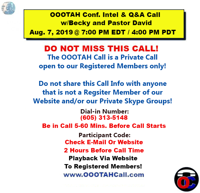 oootah - Becky McGee/Oootah Scam-A-Thon Continues 8/7/19 Oootah20