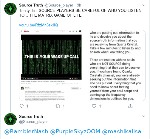 Sourcetruth "The Twitter Stalker" Proves The Matrix Cult Is A Scam! Scree510