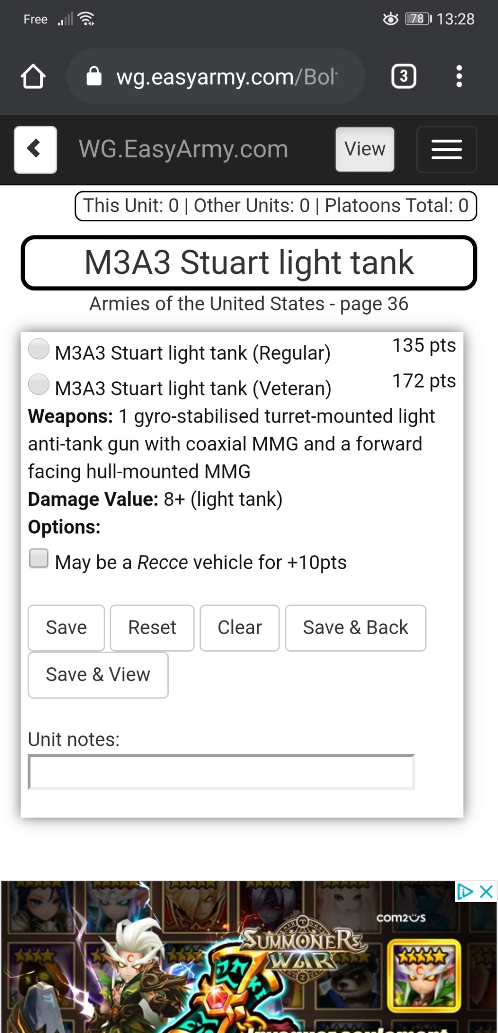 M5A1 Recce Screen11