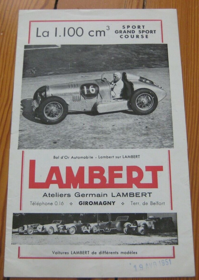 LAMBERT Automobiles 000107