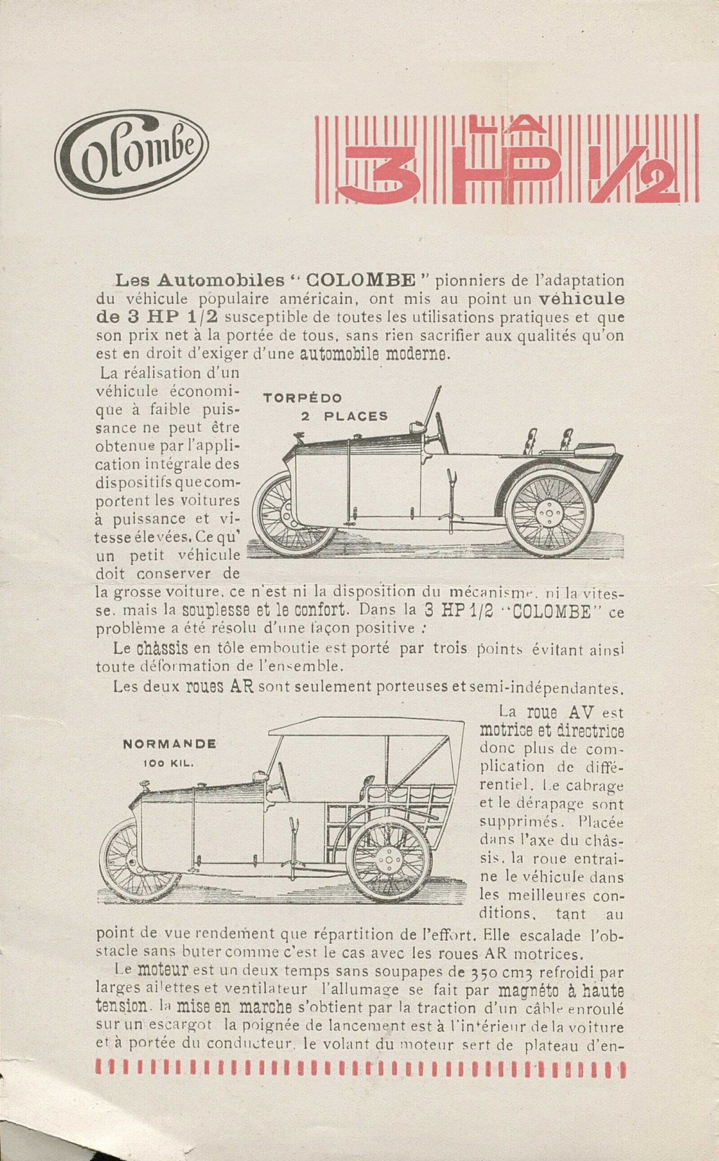 COLOMBE cyclecar - Page 2 2685