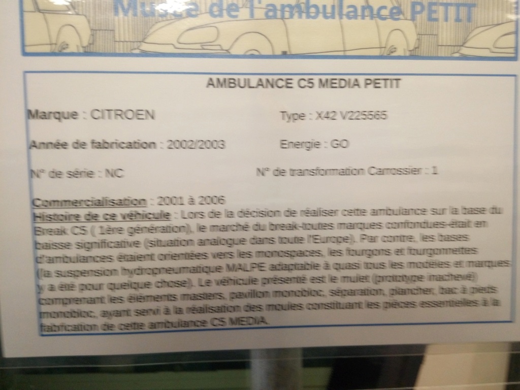 Musée des ambulances PETIT C5_210