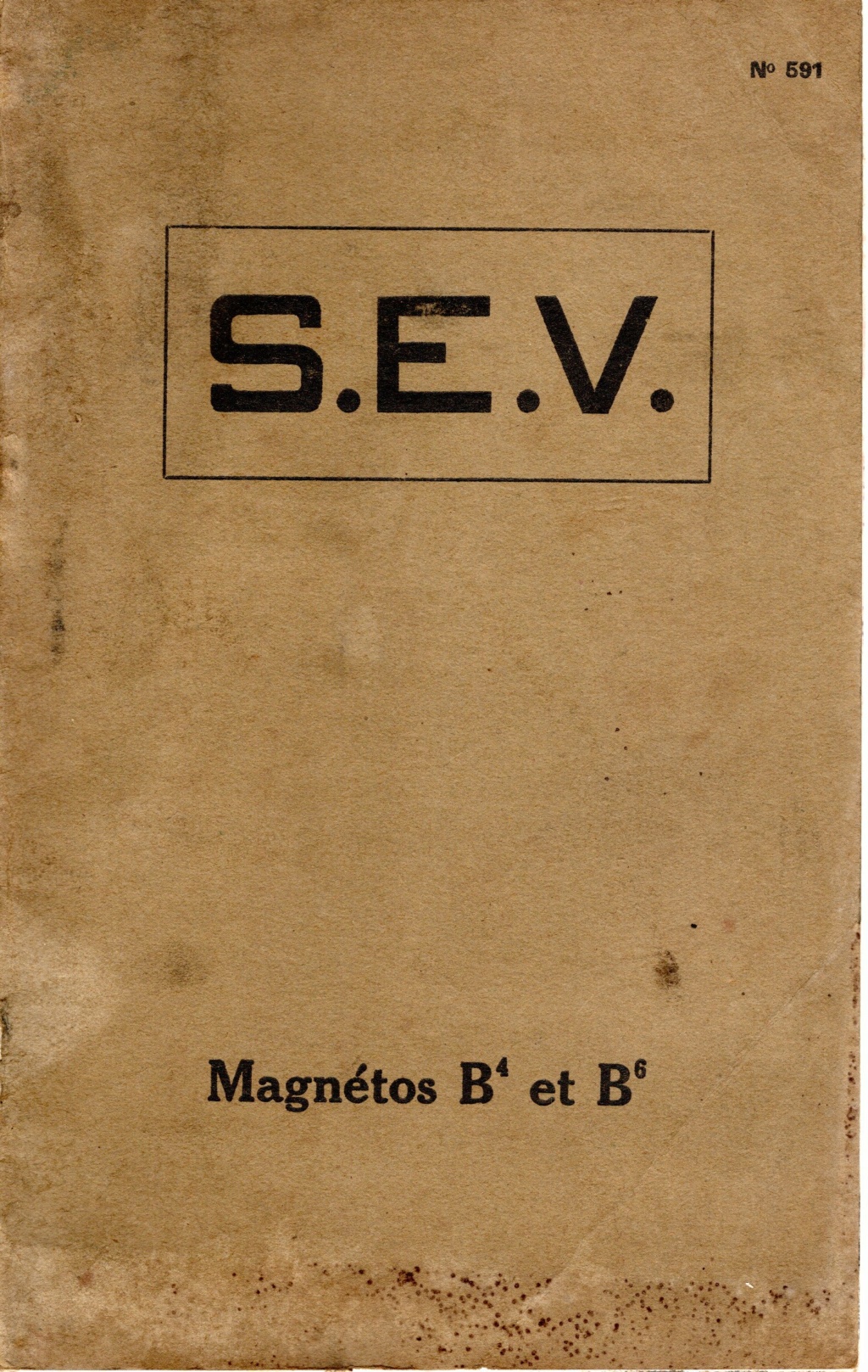 SEV Magnetos B4 et B6 Img20330