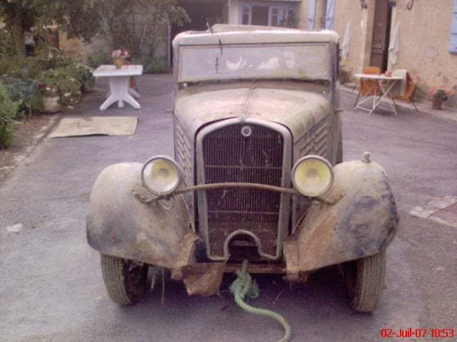 Restauration d'une LICORNE L6 de 1934 L6_210