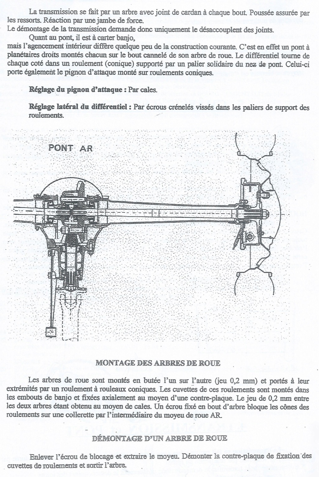 joint Spi en sortie de pont Licor130