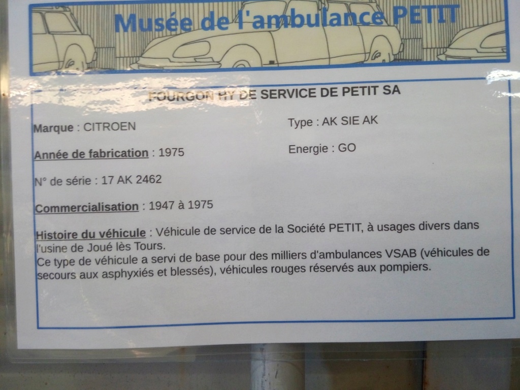Musée des ambulances PETIT Type_h10