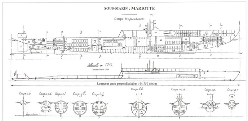 Sous-marin Mariotte Mariot14