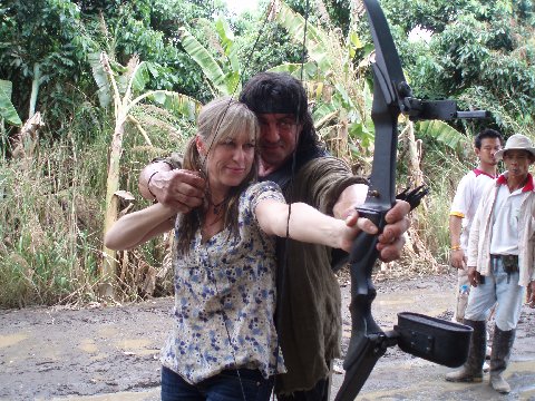 JOHN RAMBO  - PHOTOS DE TOURNAGE - - Page 3 -tourn44