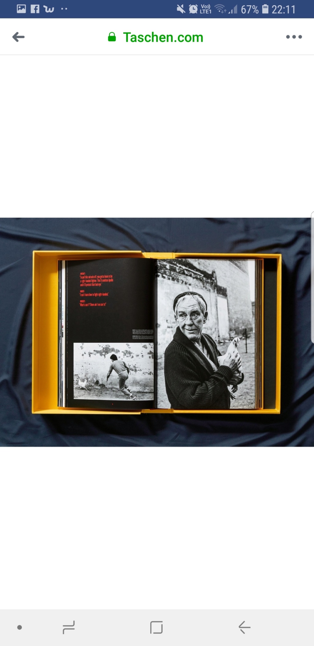 le BOOK ROCKY DE TASCHEN Screen16