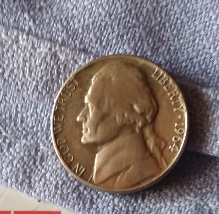 EE.UU, 5 Centavos de dólar de 1964 Img-2251