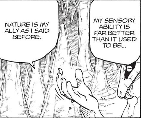Jiraiya em Modo Sennin obviamente poderia esquivar do Sandaime Raikage e da flecha do Susano'o 1520