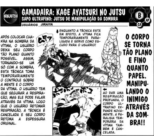 Em quantos segundos Kabuto SM derrotaria Jiraiya? 238-ga12