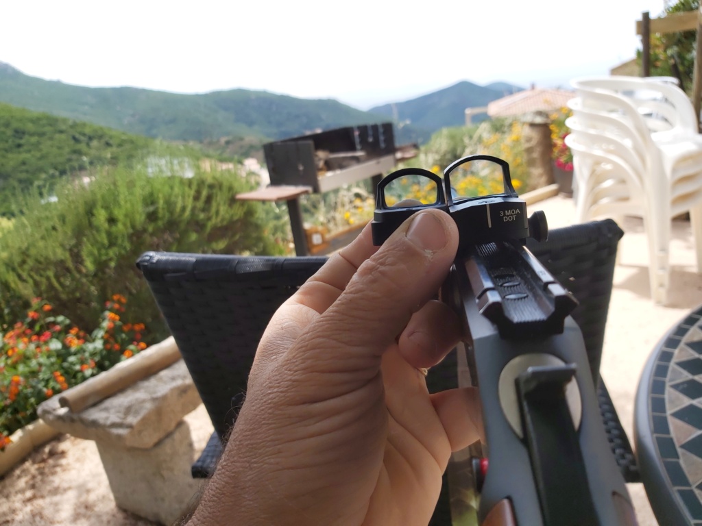 point rouge panoramique Kite Optics K1 montage Browning 20200617