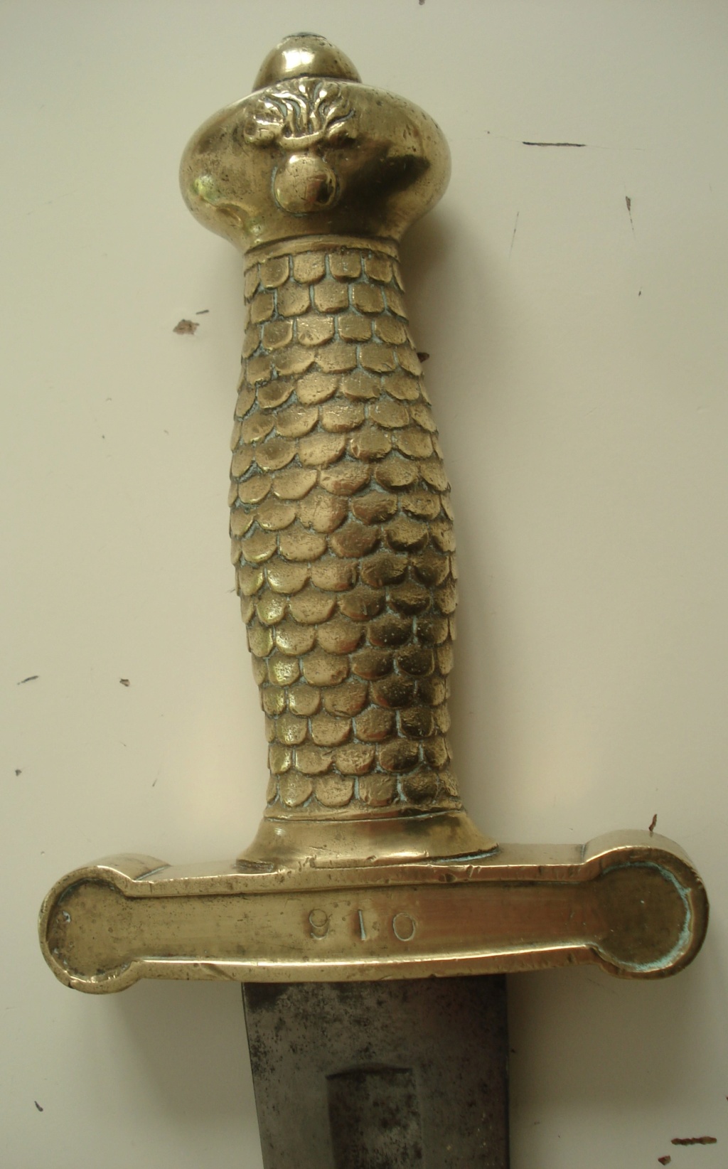 Glaive Guarde Nationale type 1816, a la grenade Poignz11