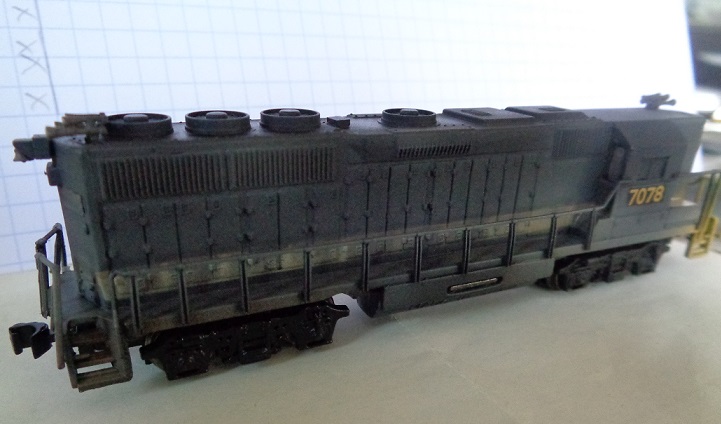 patine des locomotives  F110