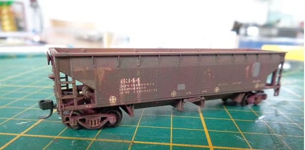 patine wagons plats et trèmies  T110