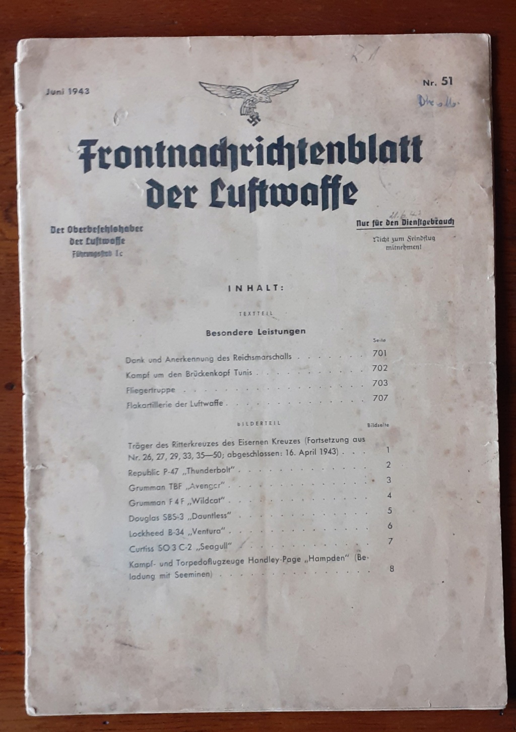 bulletin du front de la Luftwaffe Face_c10