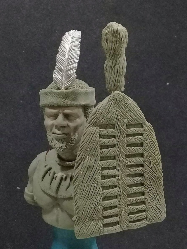 Guerreiro Zulu, busto 1/10 Img_0915