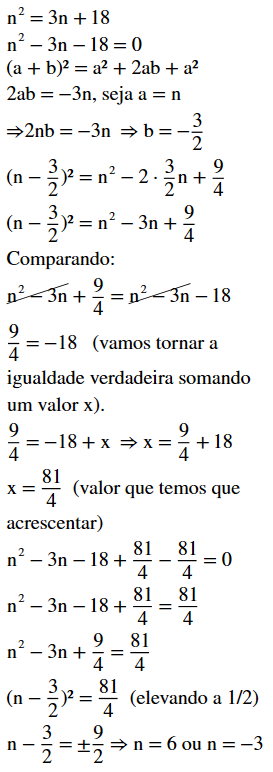 complemento de quadrado  1172