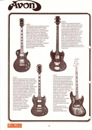 Avon 3405 SG Bass. Sg010