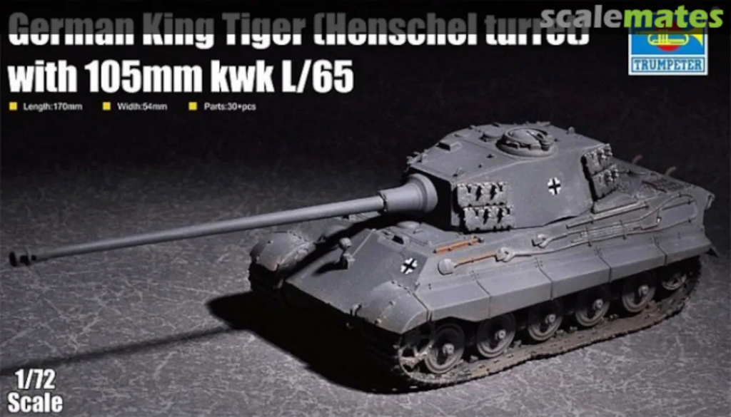 Tigre II - Trumpeter 1/72 10704210