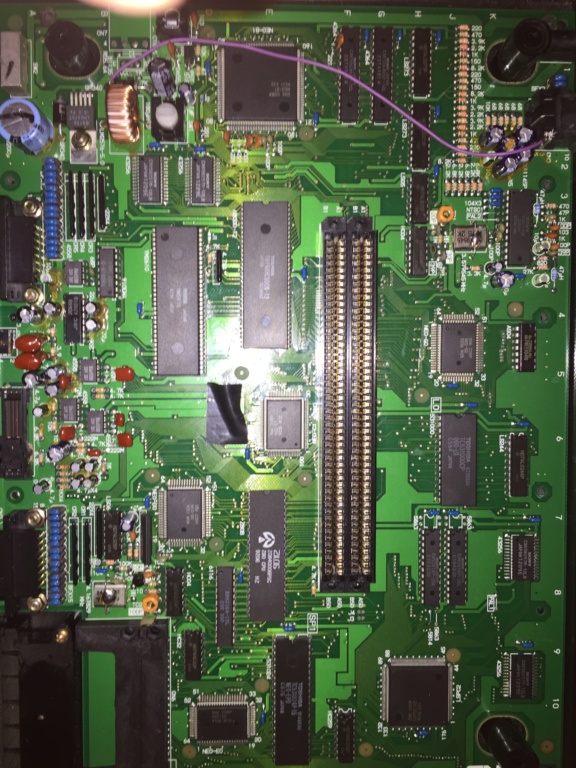Néo-Géo aes problème image zigzag Bf43a710
