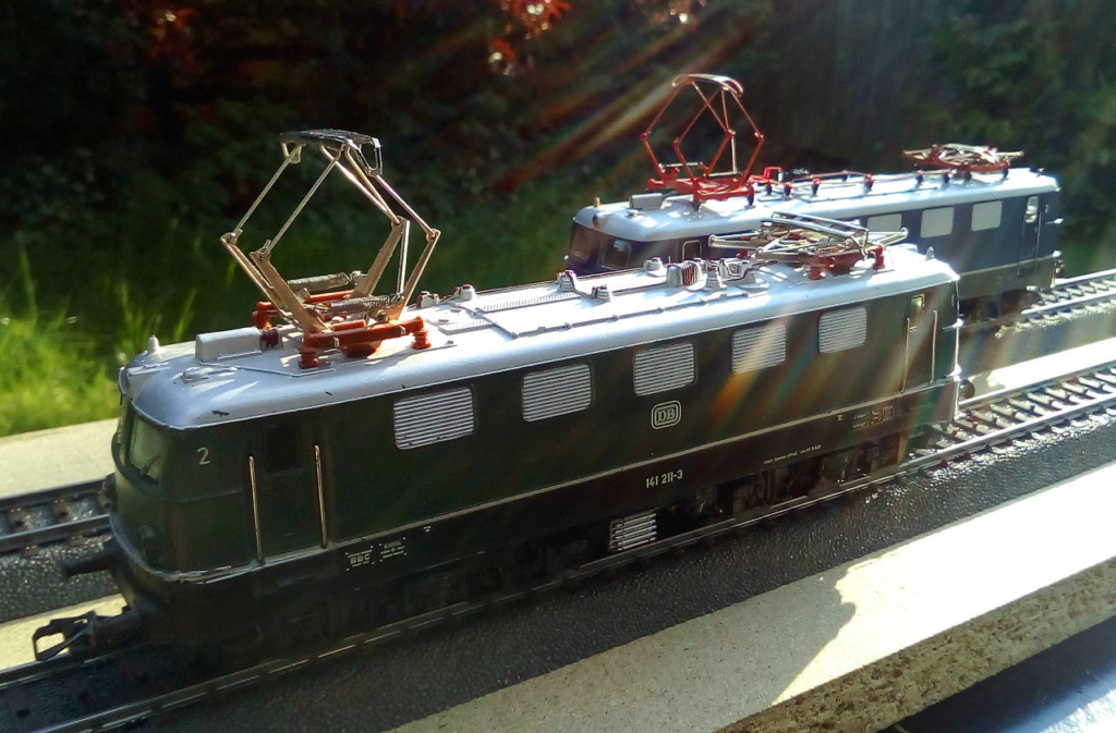 Des Wanningers Sammlung von Einheits-Elektroloks der DB in H0 und N 141-e10