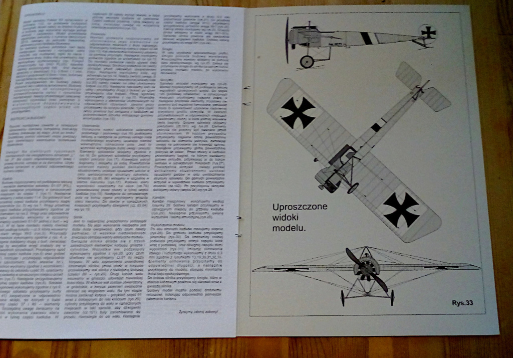 Des Wanninger's Flying Circus: Fokker E III, 1:20 Gpm-8910