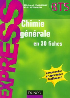 [chimie générale]:Chimie générale en 30 fiches pdf gratuit  97821016