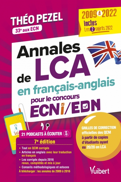Annales de LCA en français-anglais 2022 pour le concours ECNi/EDN 2023 PDF 97823118