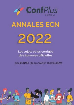 ConfPlus - Annales ECN 2022 PDF gratuit  97823510
