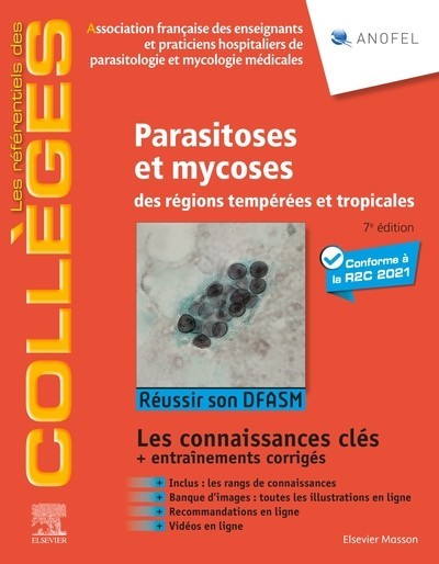 Collège de Parasitoses et mycoses  R2C (7ème édition) 2022 PDF gratuit  Parasi10