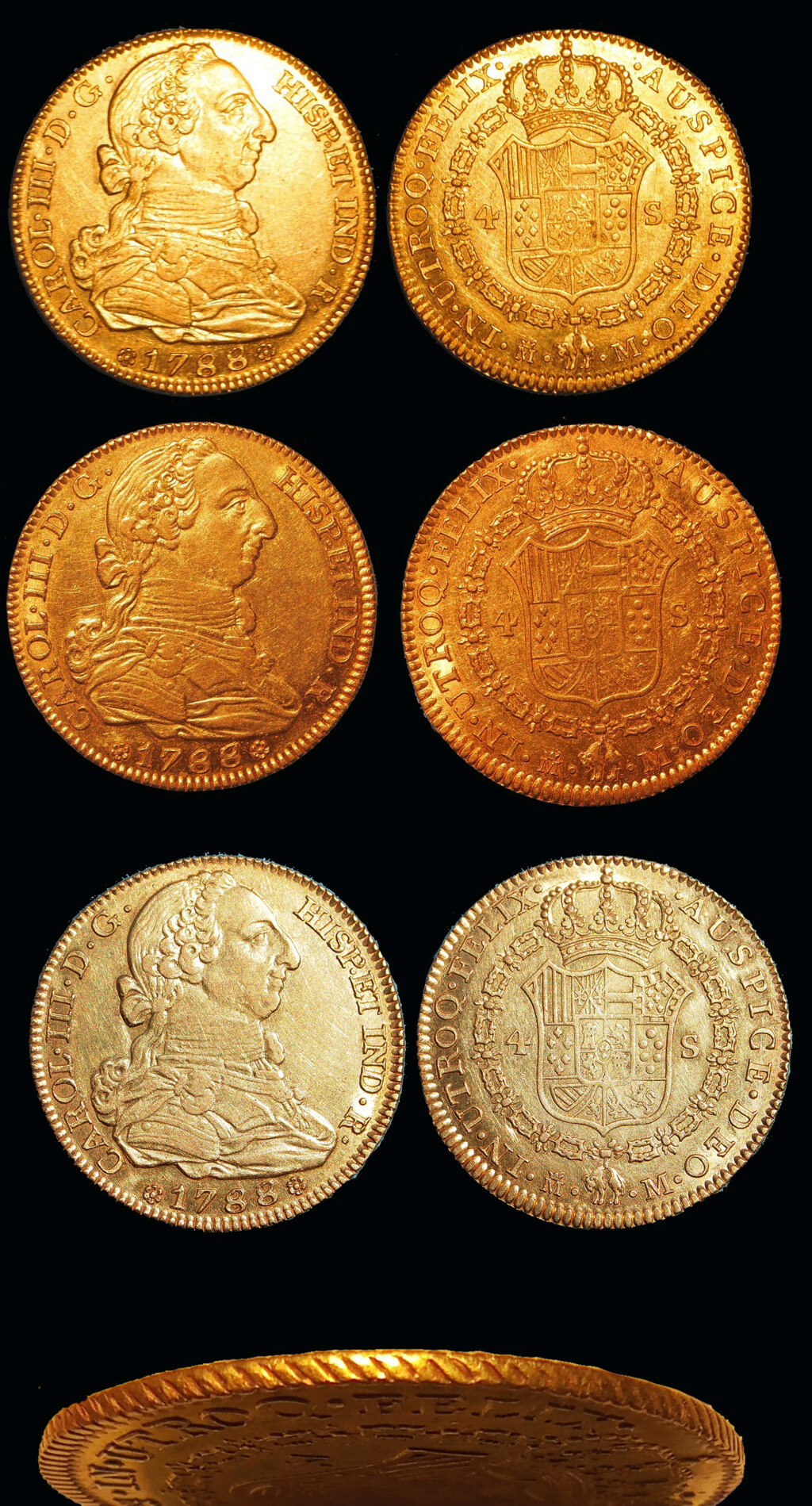 Media onza Carlos III, Madrid 1788 4_unce10