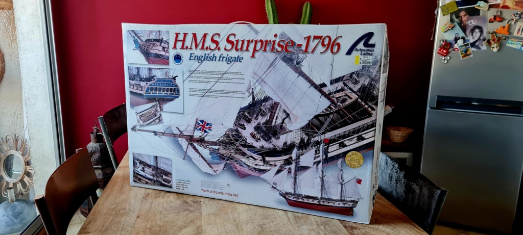 Frégate HMS Surprise - 1796 [Artesania Latina 1/48°] de Mistral 20230911