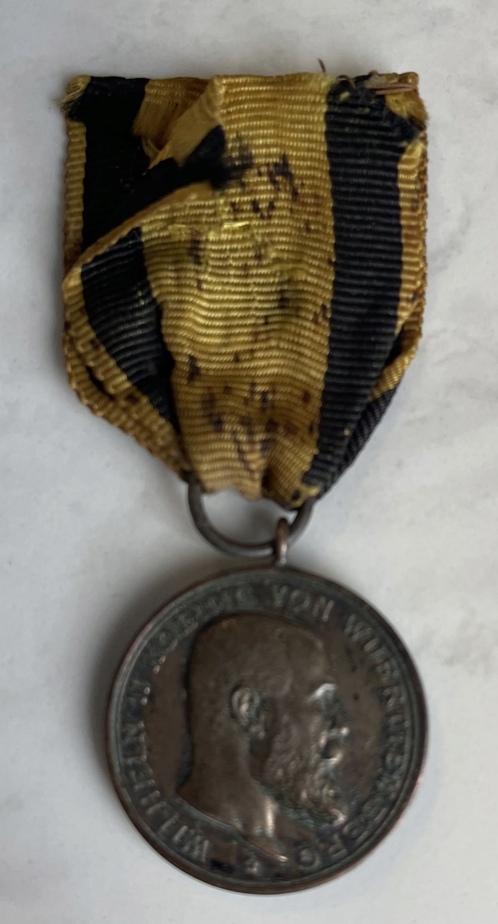 Questions sur la médaille du Mérite militaire du Wuertemberg 6f166c10