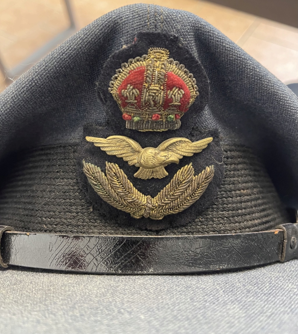 Casquette d’officier de la RCAF WW2 ou Guerre de Corée Ea175310