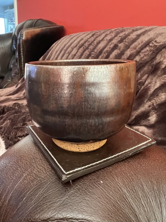 studio pottery AV mark, tea bowl - Allan Duff  3b6f8210