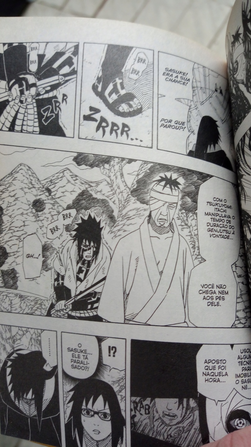 O Sasuke superou o Itachi a partir de qual versão? 16674511