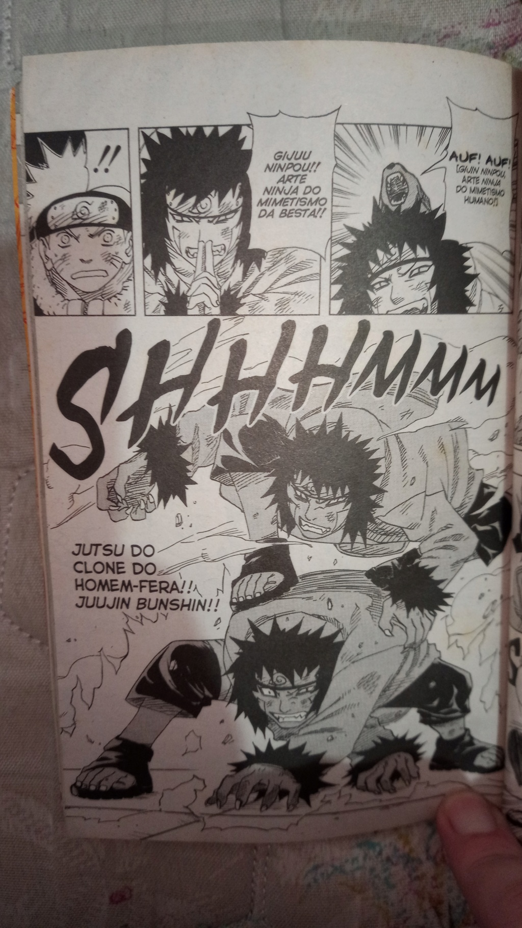 Naruto Capitulo 76 - Contra-ataque do Kiba ou do Naruto?!! 16922313