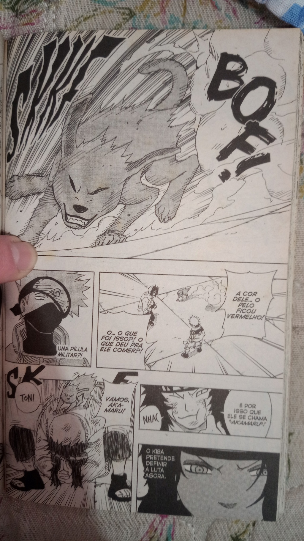 Naruto Capitulo 76 - Contra-ataque do Kiba ou do Naruto?!! 16922314