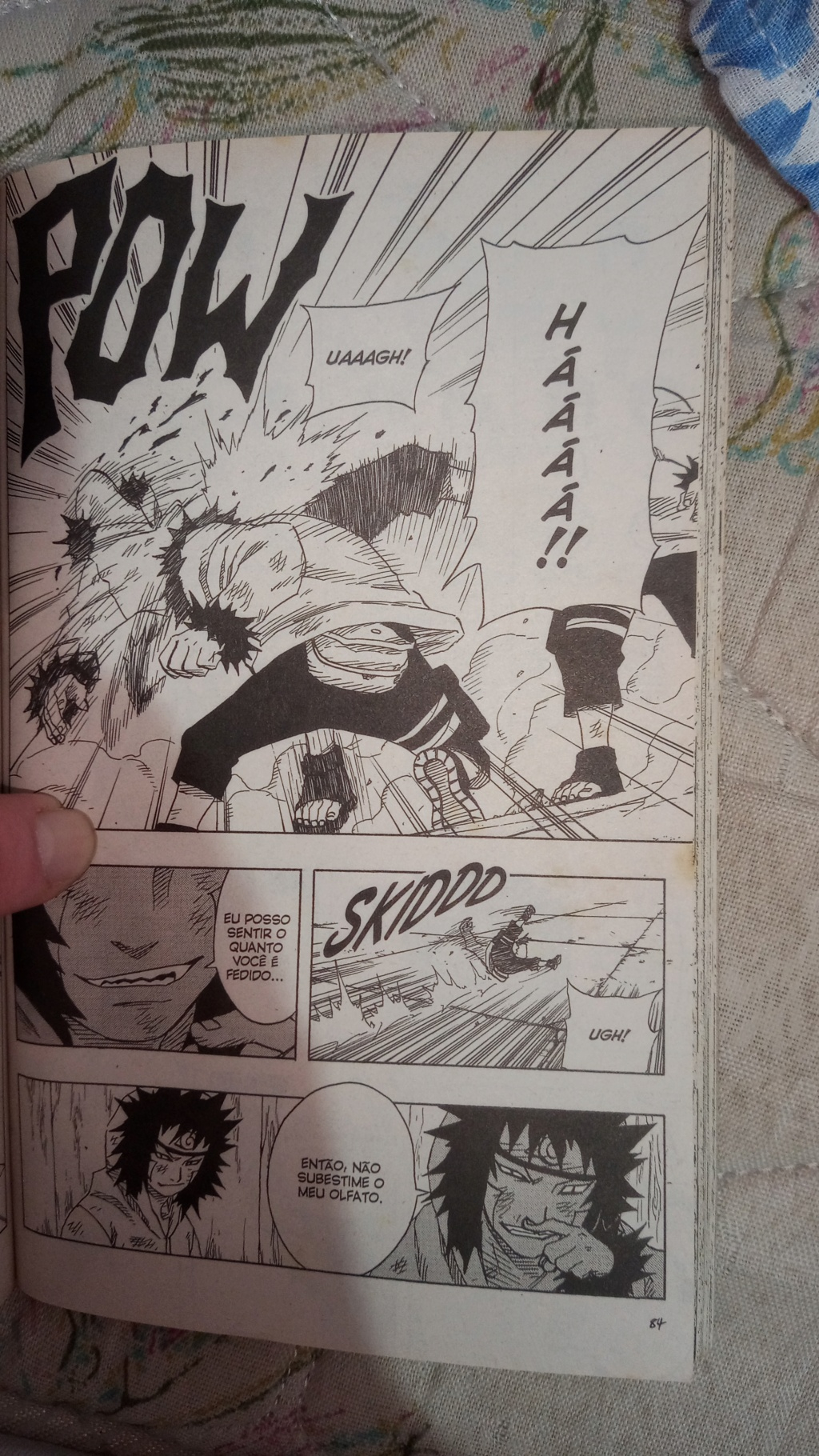 Naruto Capitulo 76 - Contra-ataque do Kiba ou do Naruto?!! 16922327