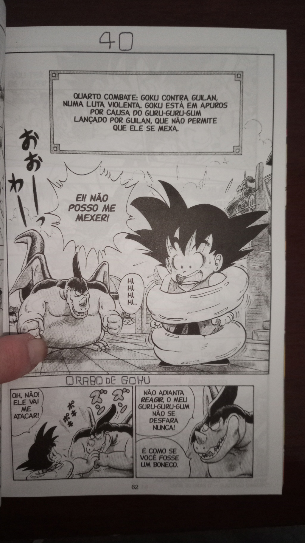 [Discussão] Dragon Ball Capítulo 40 - O Rabo de Goku (como é? ????) 17157332