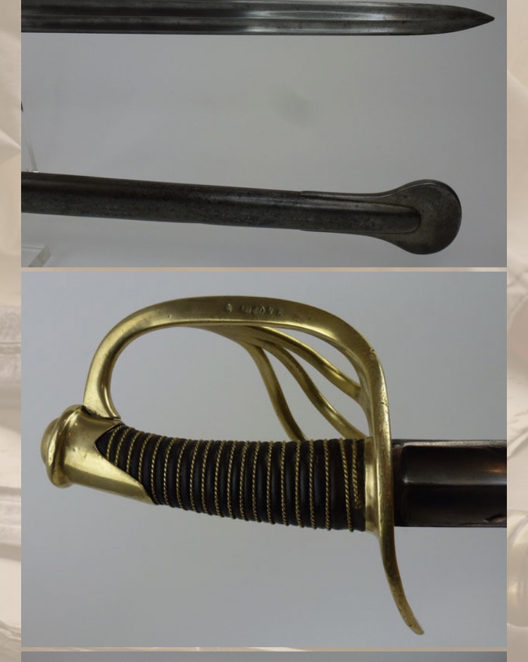 sabre de cavalerie lourde 1854 avec une lame de 1813 B9cfc310
