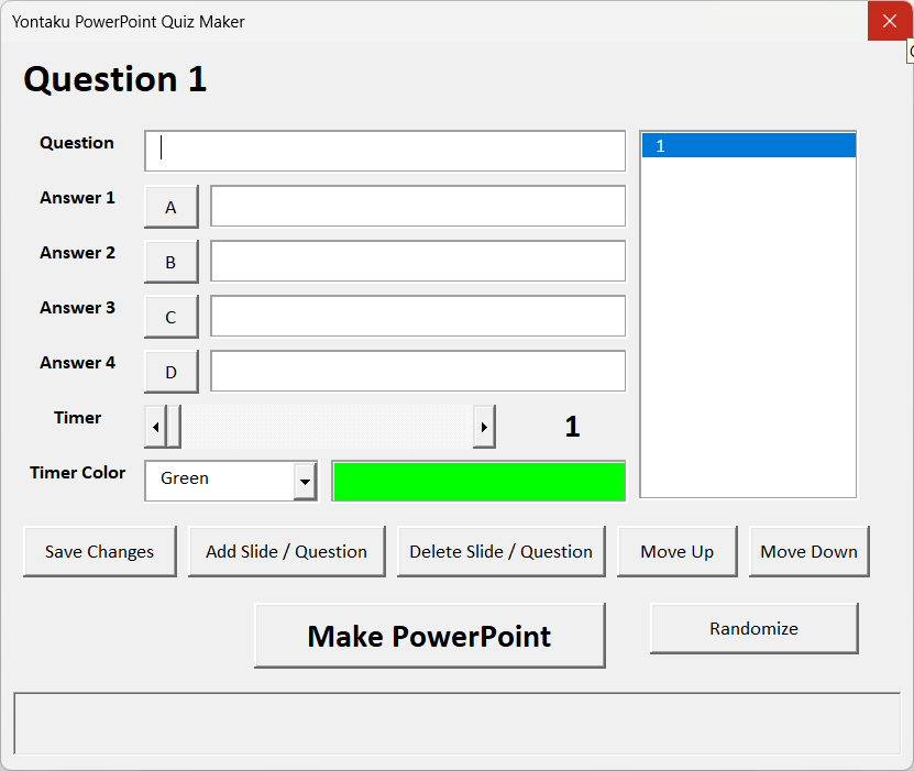 powerpoint - VOILA! One Click PowerPoint Quiz Maker (AKA: Yontaku PowerPoint Quiz Maker): Free Download Untitl16