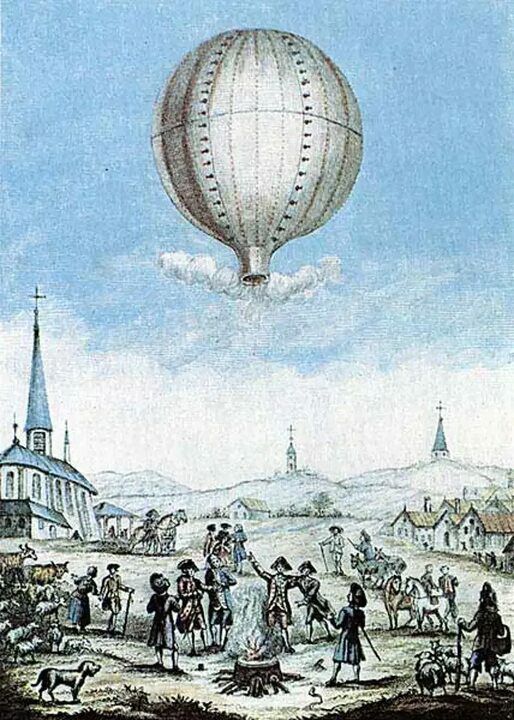  В 1783 г во Франции запущен первый воздушный шар, Photo_22